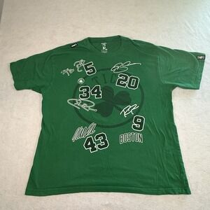 UNK Boston Celtics Shirt Mens 2XL Pierce Garnett‎ Allen Rondo Perk Adult